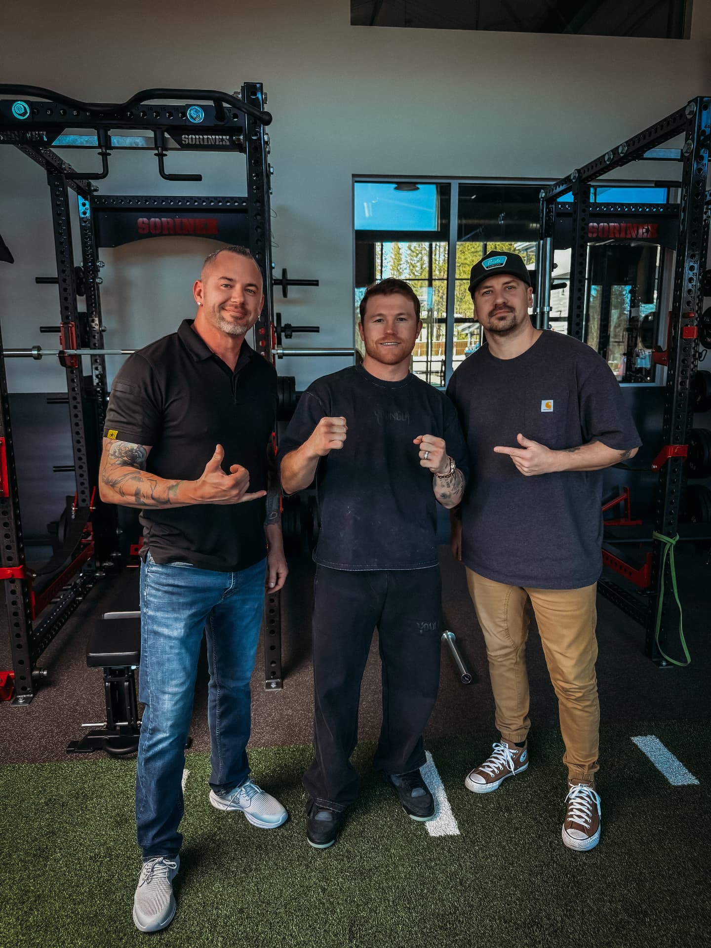 Production day at the gym
